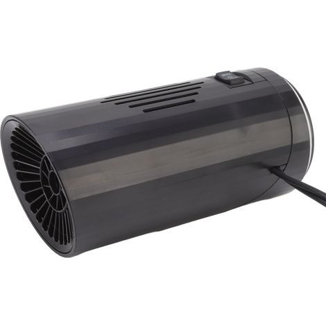 Chauffage de voiture portable noir 150W 24V, chauffe rapide, protection automatique contre la surchauffe, désembueur de pare-brise (1/5)