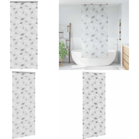 vidaXL Store enrouleur de douche avec cassette largeur du tissu 86 cm (1/5)