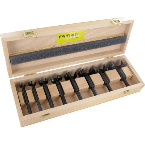 Set Foret Bormax. 8- Unità 15-50Mm Famag