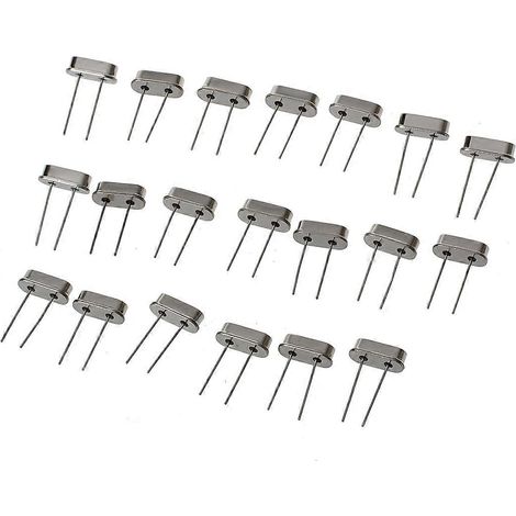 Lot de 20 oscillateurs à cristal HC49S-49S de 16 MHz, profil bas, pour RC/Pi. (1/5)