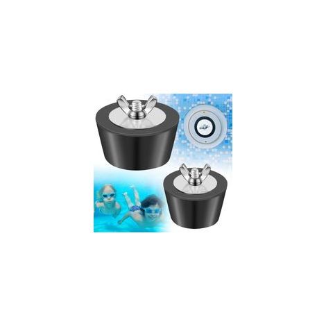 38 and 51mm Bouchon d'hiver pour Piscine,Bouchon Piscine Bouchons d'hiver,EmpêChent Le Tuyau De Vidange D'êTre Endommagé par Le Gel, pour Les Piscines Et Les Spas(2pcs)
