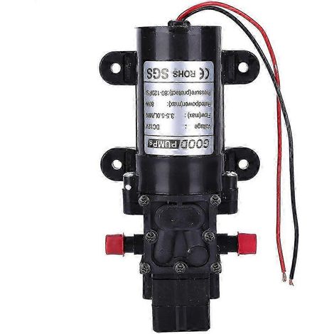 Mini pompe à membrane intelligente, compatible avec les purificateurs d'eau, 12 V CC, FL3210-80 W, diamètre de sortie 10 mm - 2026 - dernière version (1/4)
