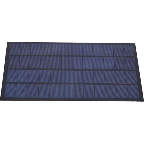12V 7W Epoxid-Solarpanel, hohe Effizienz zum Laden von Akkus, für Gartenbeleuchtung und Spielzeug