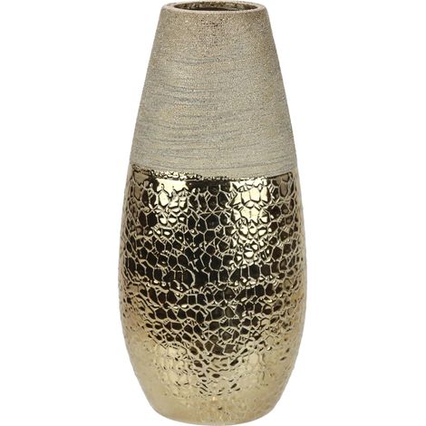Vase de Table en céramique - Petits vases décoratifs pour Fleurs - Herbe de la Pampa - Décoration pour la Maison, Le Salon, la Table à Manger, la Ferme, Le Bureau, la décoration de Mariage, Noël, (1/4)