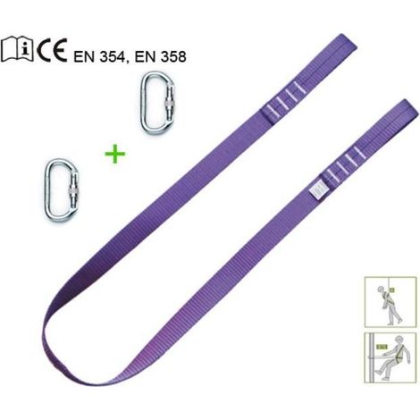 PONSA kit cinta 1,5mx35mm + 2 mosquetones , 0UNIDADES , PONSA kit cinta 1,5mx35mm + 2 mosquetones , 0UNIDADES