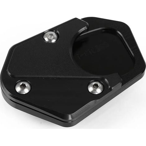 (Noir sans logo) Compatible avec les modèles CFMOTO 450SR, 450SS et 450NK (2022, 2023, 2024) : rehausseur de béquille latérale pour moto, repose-pieds de béquille latérale, puissance maximale (1/4)