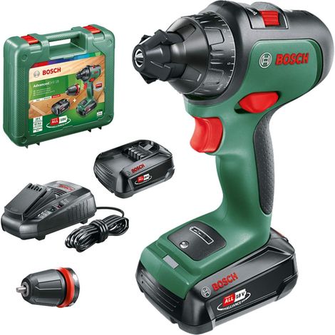 Bosch Akkuschrauber AdvancedDrill 18 (2 Akku, 18 Volt System, BohrØ in Holz 35 mm) (1/5)