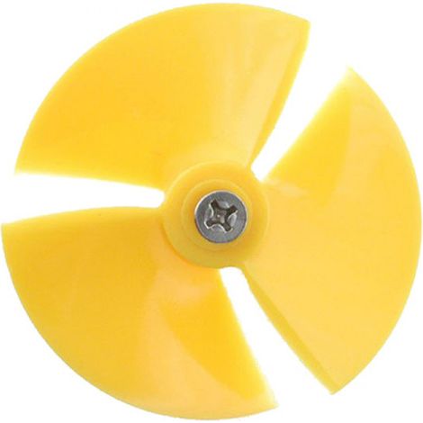 Maytronics Dolphin – Hélice jaune pour robot piscine électrique – Compatible Dolphin – Vis incluses – Performance optimale pour nettoyage efficace