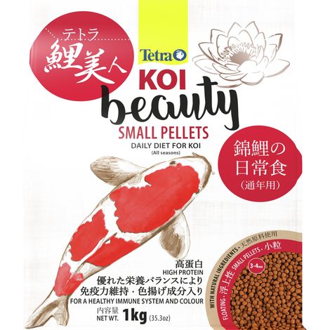 Tetra Teichfutter Koi Beauty Small Small, 4 l Teichfutter (1/3)