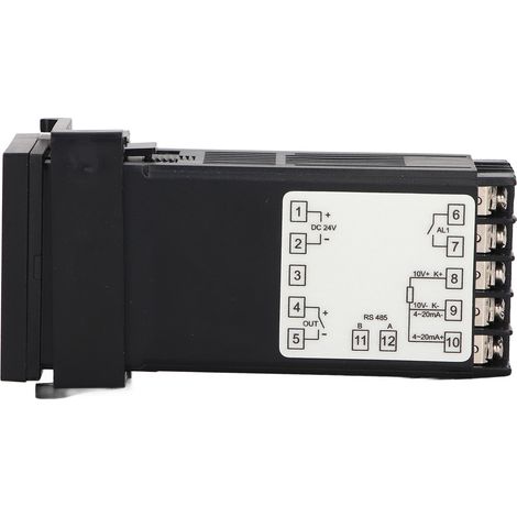 Régulateur de température WS-T10-6 CC 24 V, régulateur de température PID à affichage numérique, régulateur de température intelligent (1/5)