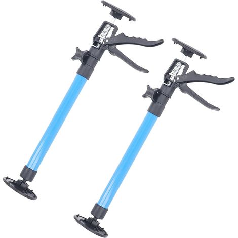 Tige de support télescopique réglable en acier inoxydable à (1/5)