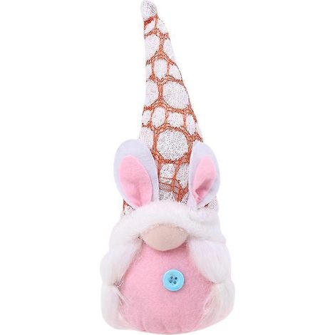 Handgefertigter Osterhase, Plüschhase für Puppendekorationen, Frühlingsgeschenk für Kinder