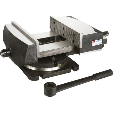 Étau de fraisage avec une grande ouverture largeur des mors 304 mm, ouverture 290 mm hauteur des mors 72 mm Vertex VSM-12 (1/2)