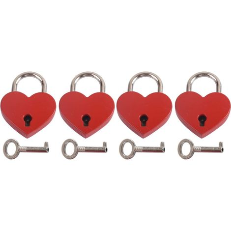 lots de petits cadenas de formes diverses pour agendas et