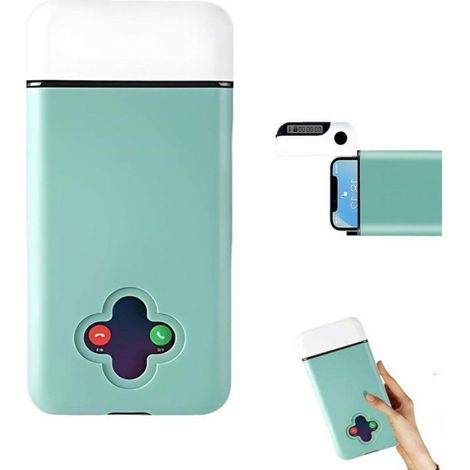 Coffre-Fort à Timer pour Téléphone 20.5x9.5cm Vert, Boîte de Verrouillage Temporaire pour Étude (1/5)