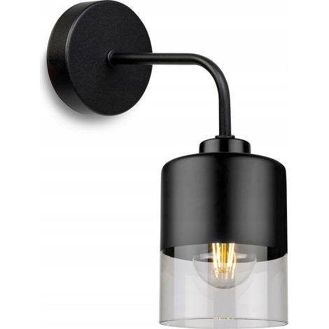 MODERNE KNKIET LAMPE ELEGANTER GLASSCHIRM