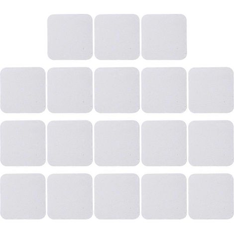 18 aimants de sublimation vierges pour réfrigérateur-5.4x5.4cm-White (1/3)