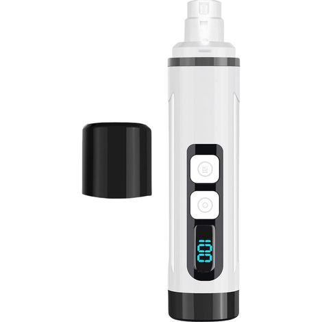 Lime à ongles pour chien, coupe-ongles électrique ergonomique rechargeable par USB (1/5)
