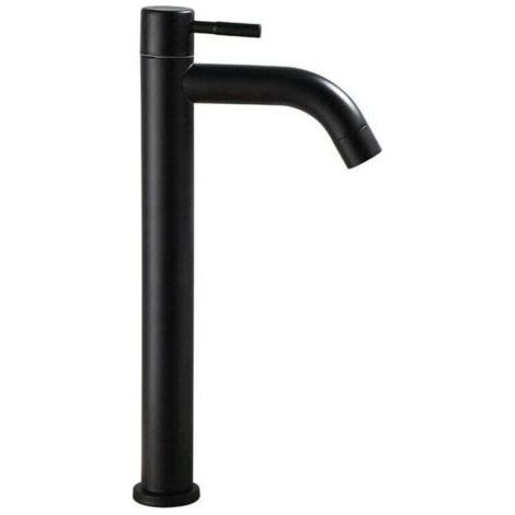 Bathroom faucet - , XU,Bathroom faucet - cold only, black, superior quality product, durable and reliable, selected materials, complies with standards, satisfaction guaranteed - K (1/4)