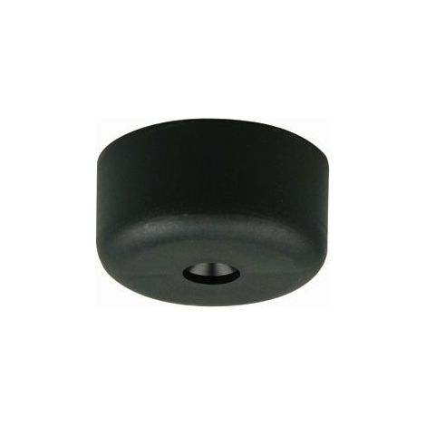SANS MARQUE Glissière pour pied de meuble vis 40mm noir