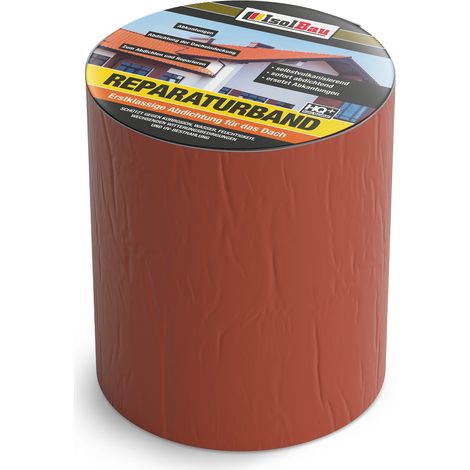 Nastro di riparazione per tetti IsolBau Butyl, colore rosso mattone, 150 mm x 10 m (1/5)