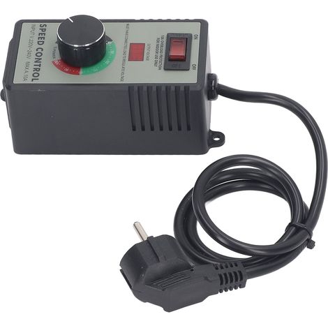 Prise universelle multifonctionnelle 4000W AC220240V avec variateur de vitesse 10A/variateur de vitesse de ventilateur (norme européenne) (1/5)