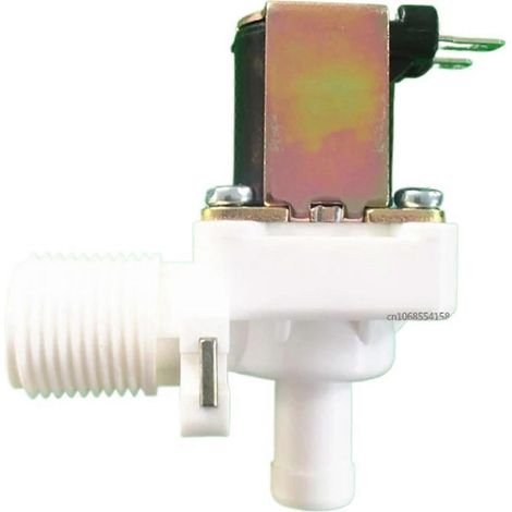 Électrovanne normalement fermée 220 V pour entrée, 1/2 pouce, contrôle automatique étanche. (1/5)