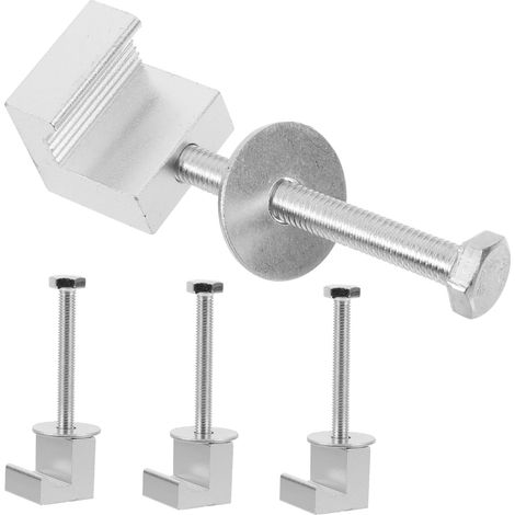 Verrou de Porte en Alliage de Zinc Antibruit, Loquet de Sécurité Intérieur pour Porte de Salle de Bain, Installation Apparente, Finition Dorée, Lot Simple pour Usage Domestique (1/5)