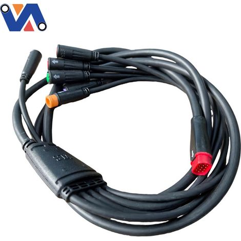 Pièces et accessoires pour vélo électrique V20, faisceau de câblage intégré 1 à 6, bus de connecteur étanche pour vélo électrique V20.