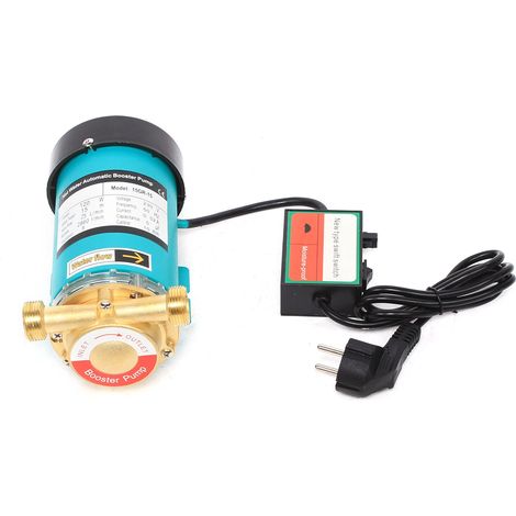 Bomba de refuerzo de 120 W - Bomba de agua doméstica automática - Acero inoxidable - Para calentadores de jardín, agua caliente - 25 l/min