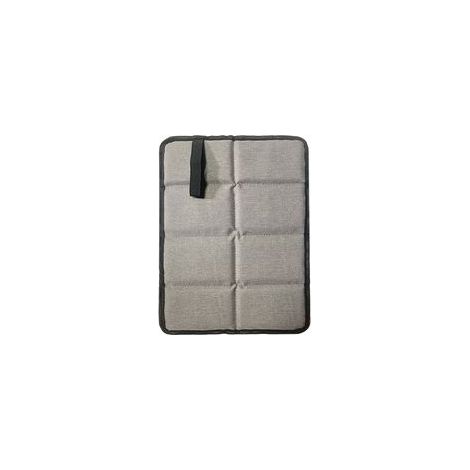 Lot de 2 tapis de pique-nique pliables - 2 tapis de sol gris foncé (1/5)