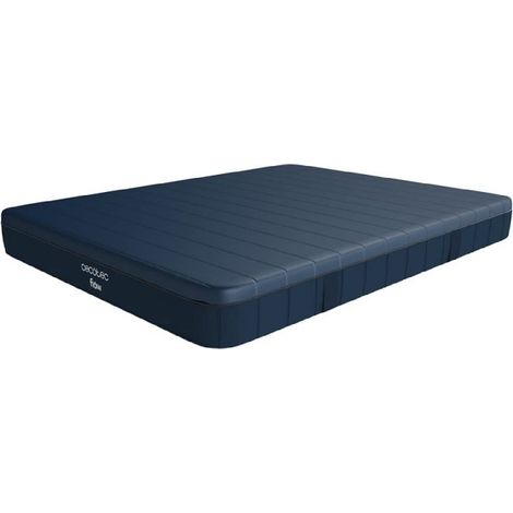 Cecotec Colchón Viscoelástico y Enfundable Flow e-Hybrid 90x200. 4 Capas Muelles Ensacados SpringCore Altura 28 cm Firmeza Alta SeparateMuv (1/5)