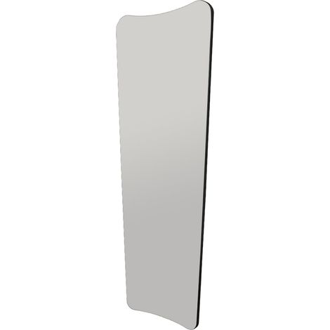 Specchio Cerano, Forma Rettangolare, Tipologia a Parete, Colore Struttura Trasparente, 55x150h cm Nero