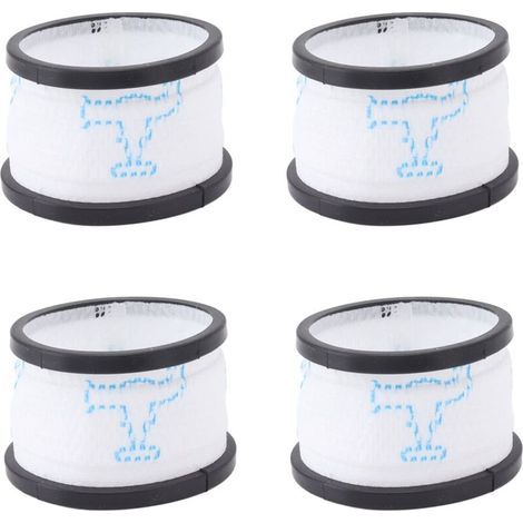 Lot de 4 Filtres de Rechange pour Aspirateur INSE S600 S6P S6, Cartouches Filtrantes Réutilisables Lavables, Filtres à Mailles de Mise à Niveau à Forte Adsorption, Accessoires (1/5)