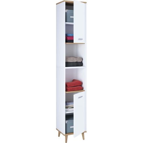 Badmöbel Hochschrank Badschrank Landos (1/3)