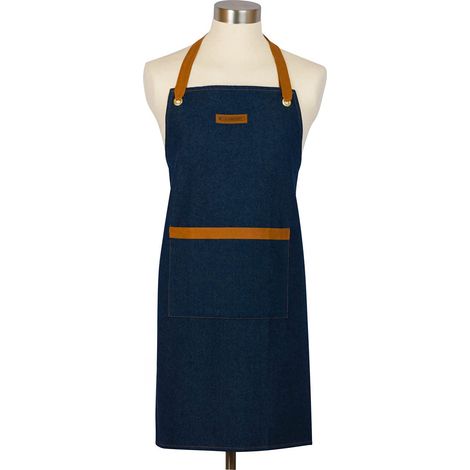 Le Creuset Grembiule da Chef Denim Blu Scuro 80x88 cm