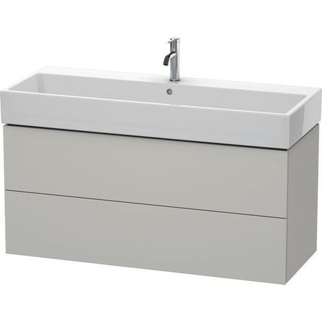 Meuble-lavabo L-CUBE 1184x459mm 2 tiroirs we ma ES érable milieu