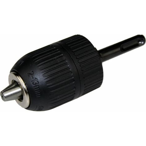 Schnellspannbohrfutter mit SDS Adapter Bohrfutter für Bohrer 2-13mm (1/2)