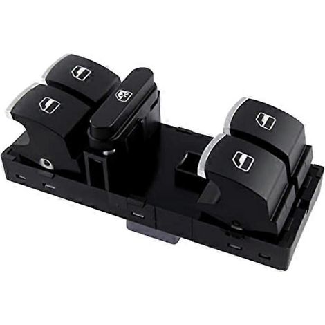 Interrupteur de lève-vitre principal amélioré 5ND959857 ABS - Remplacement facile, compatible avec les véhicules automobiles (1/5)