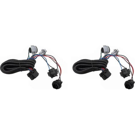 Kit de faisceau de feu arrière gauche (2 pièces) pour Chevrolet Silverado 1500/2500 (2003-2007) - Référence : 16531401 (1/2)