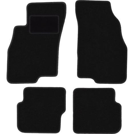Tappetini in velluto nero per: Fiat Punto EVO hatchback (2998-2012) (1/5)