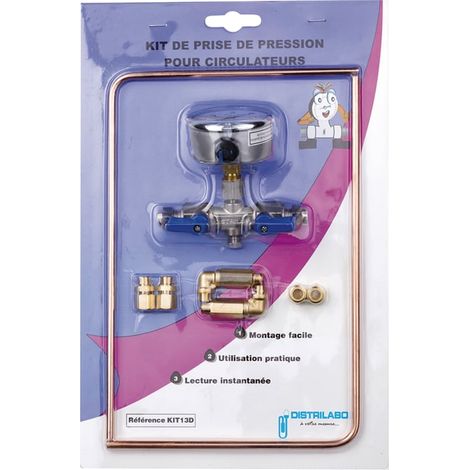Kit de prise de pression pour circulateur à brides - Thermador