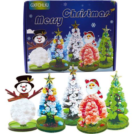 Coffret cadeau Arbre de Noël Magique en Papier pour la Décoration d'Anniversaire d'Étudiants (1/3)