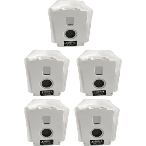 Lot de 5 sacs à poussière compatibles avec aspirateur LG Ajl75313902 Cordzero A9t (1/4)