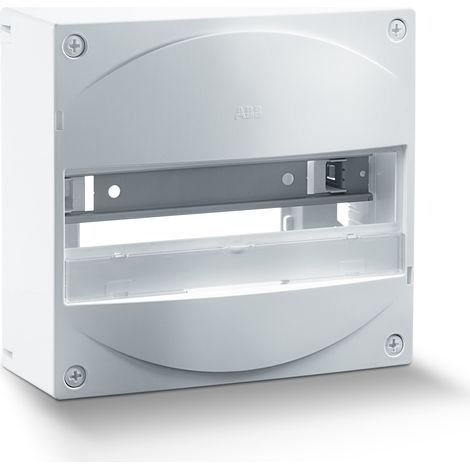 ABB – Coffret électrique nu 1 rangée 13 modules – Fixation murale sans outil – Indice de protection IP30 – Pour installations électriques (1/5)
