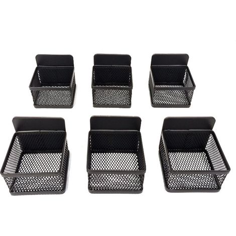 6PCS Organisateur Sachets Thé Magnétique Boîte Rangement Métal – Réfrigérateur Cuisine Comptoir Armoire Garde-Manger, Noir (1/5)