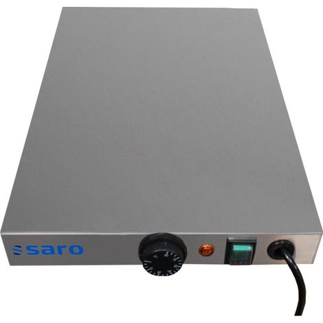 Plaques chauffantes ROM - Dimensions GN - 0,4 kW - Saro