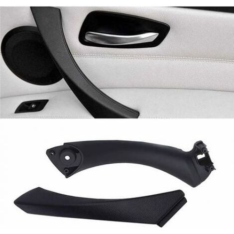 Poignée De Porte - Pour BMW Série 3 E90 E91 E92 E93 - Côté Passager Droit - Avec Cache Extérieur - Compatible 323 325 328 330 335 (1/5)