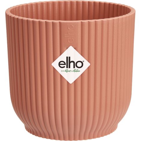 Elho Vibes Fold Rond Mini 11 - Rose - L 11 x B 11.1 x H 11 cm - intérieur - 100% recyclé (1/3)