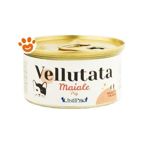 Unipro Cat Adult Vellutata al Maiale - Lattina 85 Gr -